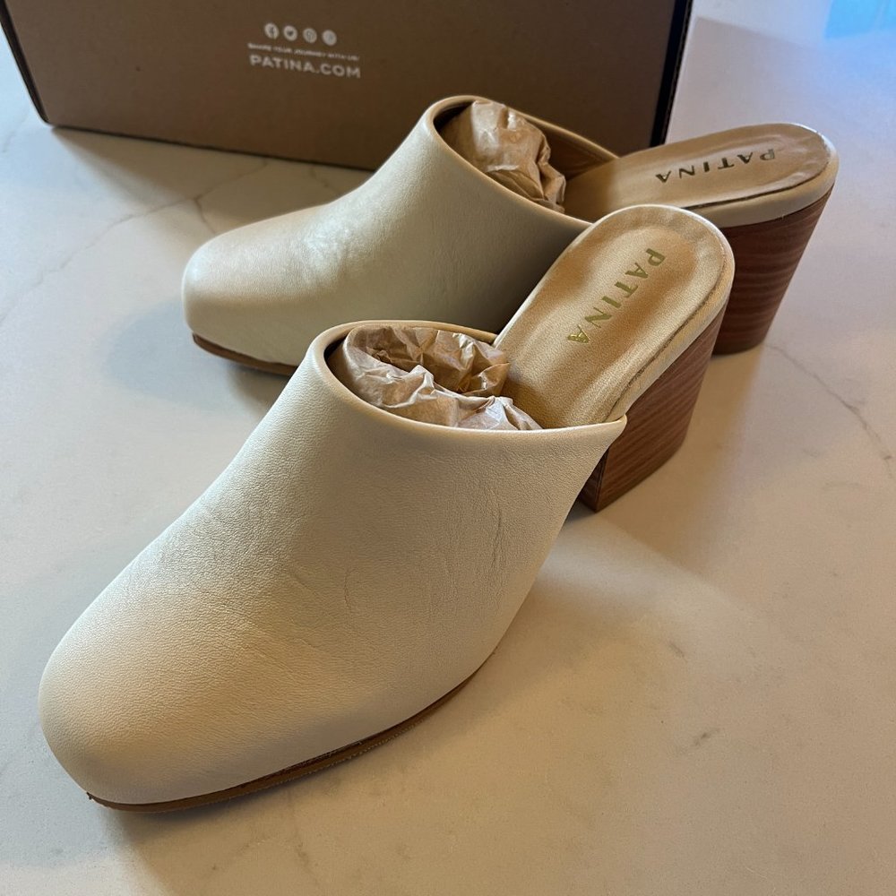 Portland Leather Goods: Patina Closed Toe Heel Mule